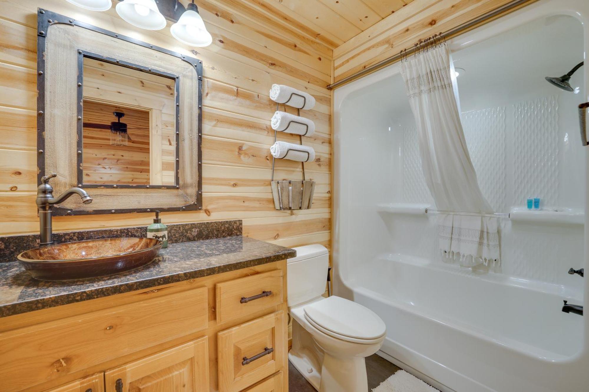 Penny Lane Lodge Broken Bow Cabin Less Than 6 Mi To Lake Exteriér fotografie