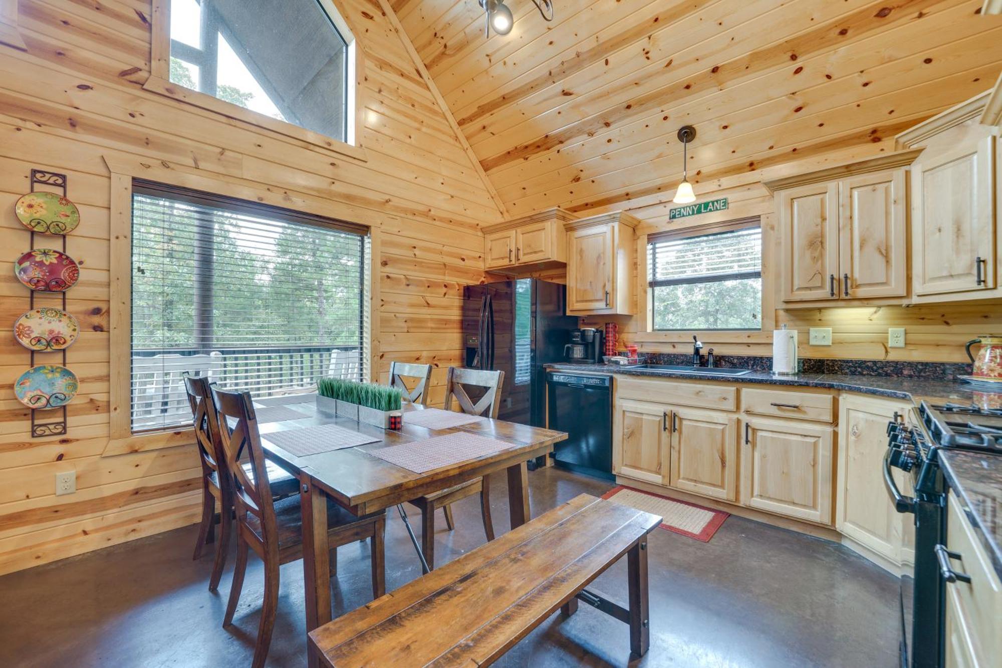 Penny Lane Lodge Broken Bow Cabin Less Than 6 Mi To Lake Exteriér fotografie