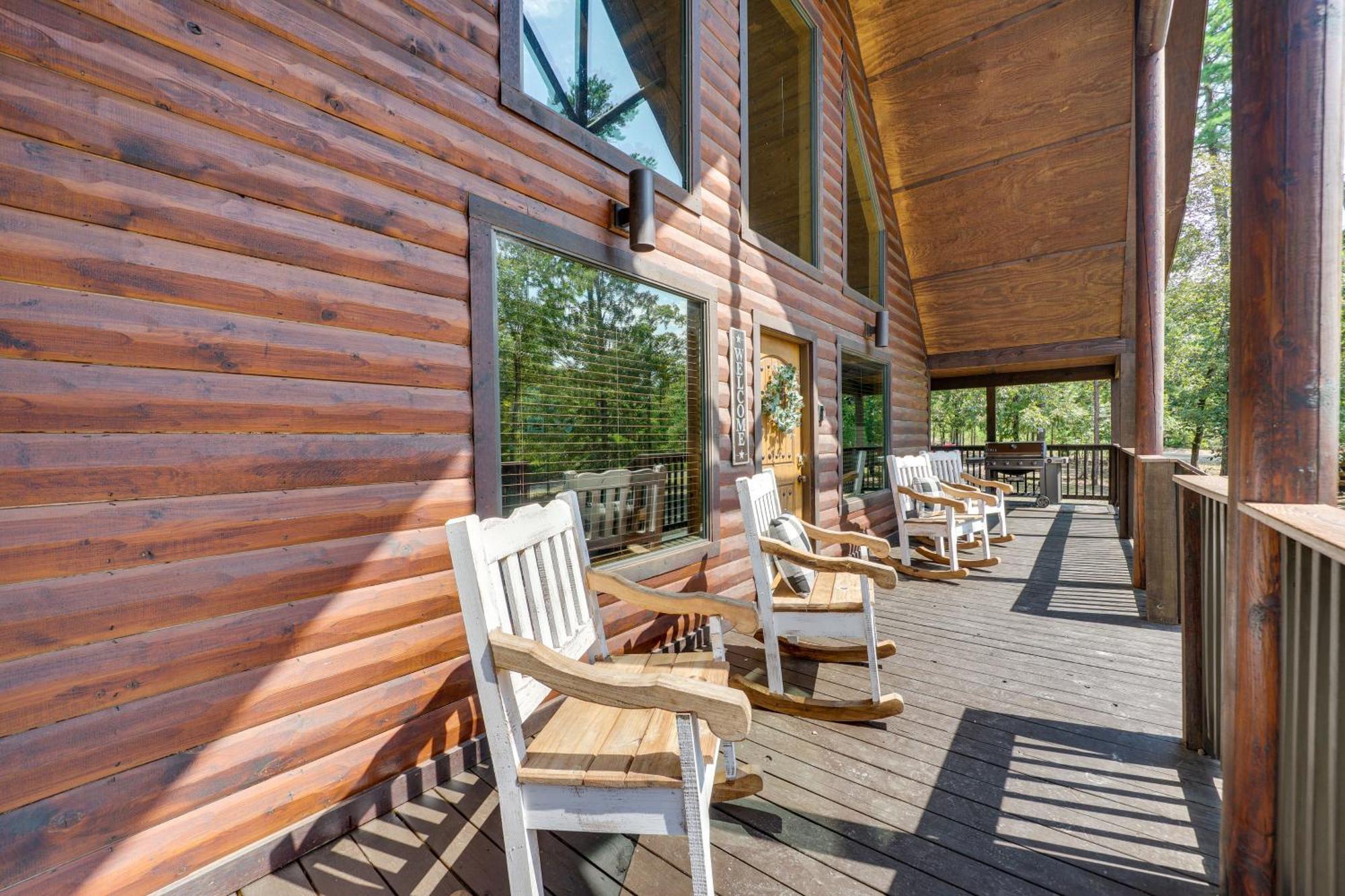 Penny Lane Lodge Broken Bow Cabin Less Than 6 Mi To Lake Exteriér fotografie