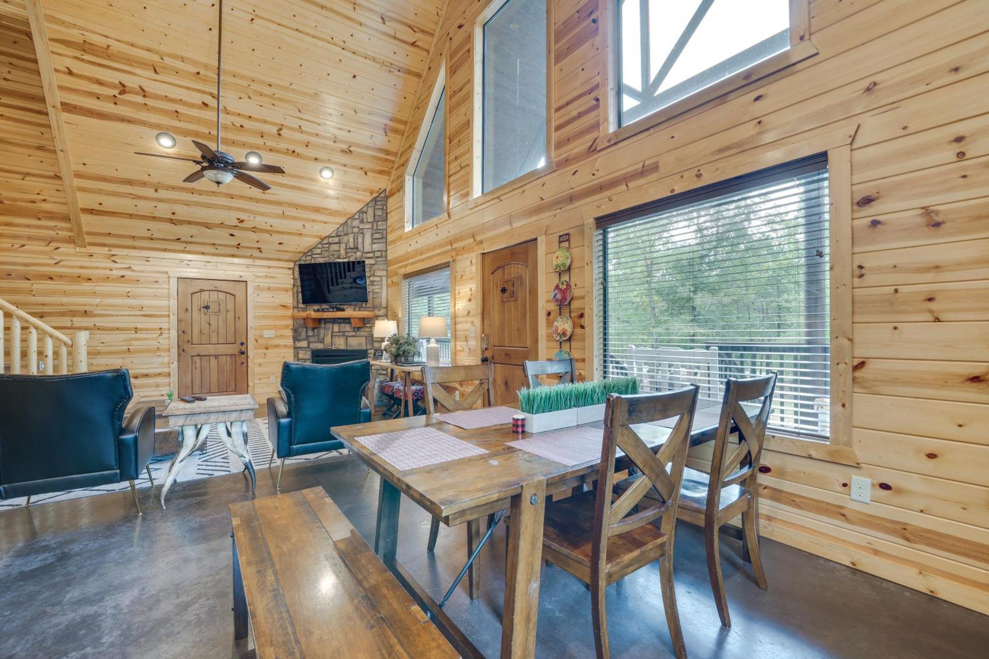 Penny Lane Lodge Broken Bow Cabin Less Than 6 Mi To Lake Exteriér fotografie