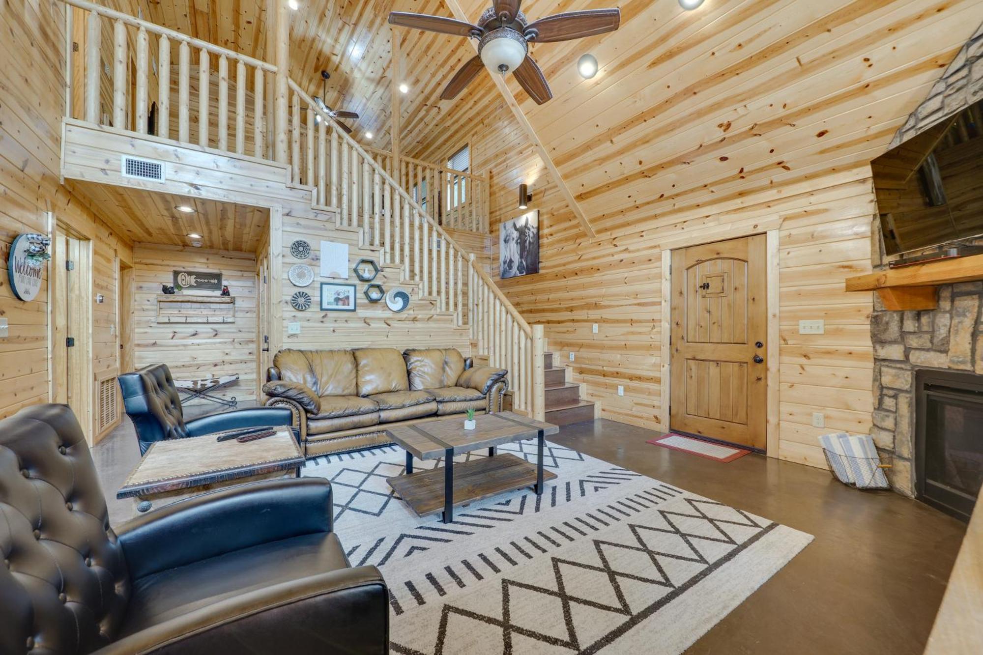 Penny Lane Lodge Broken Bow Cabin Less Than 6 Mi To Lake Exteriér fotografie