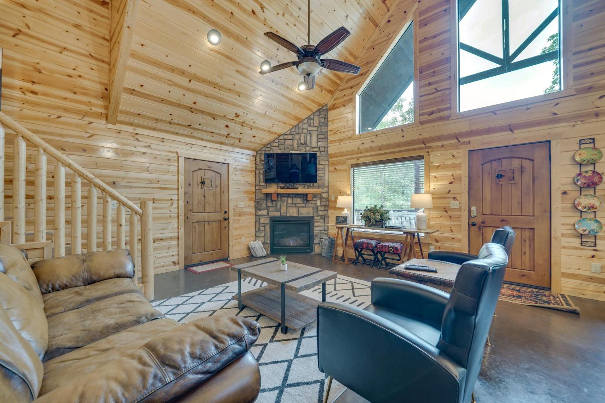 Penny Lane Lodge Broken Bow Cabin Less Than 6 Mi To Lake Exteriér fotografie