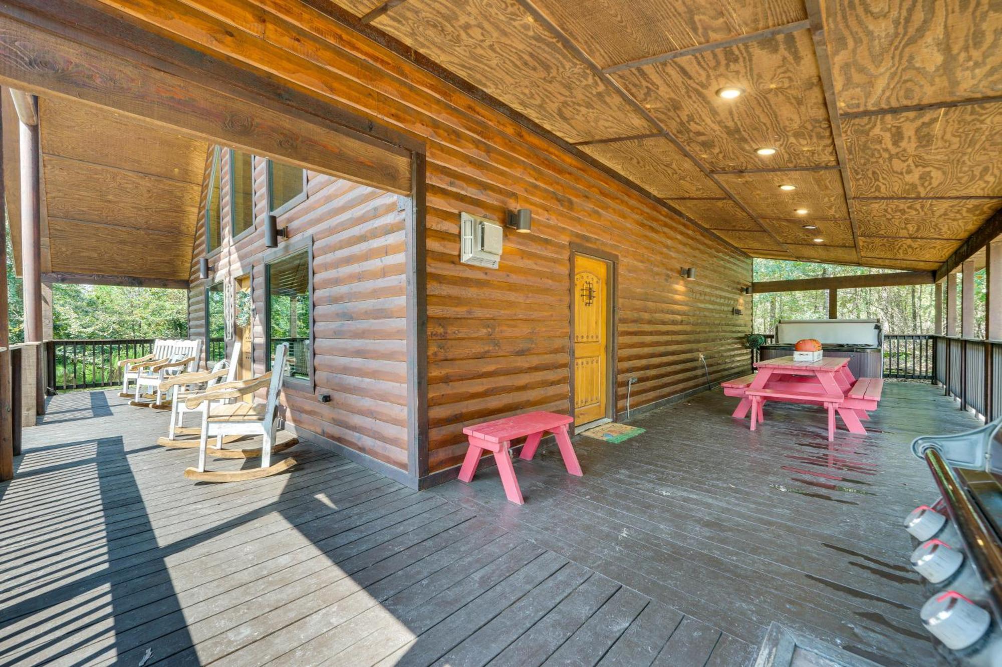 Penny Lane Lodge Broken Bow Cabin Less Than 6 Mi To Lake Exteriér fotografie