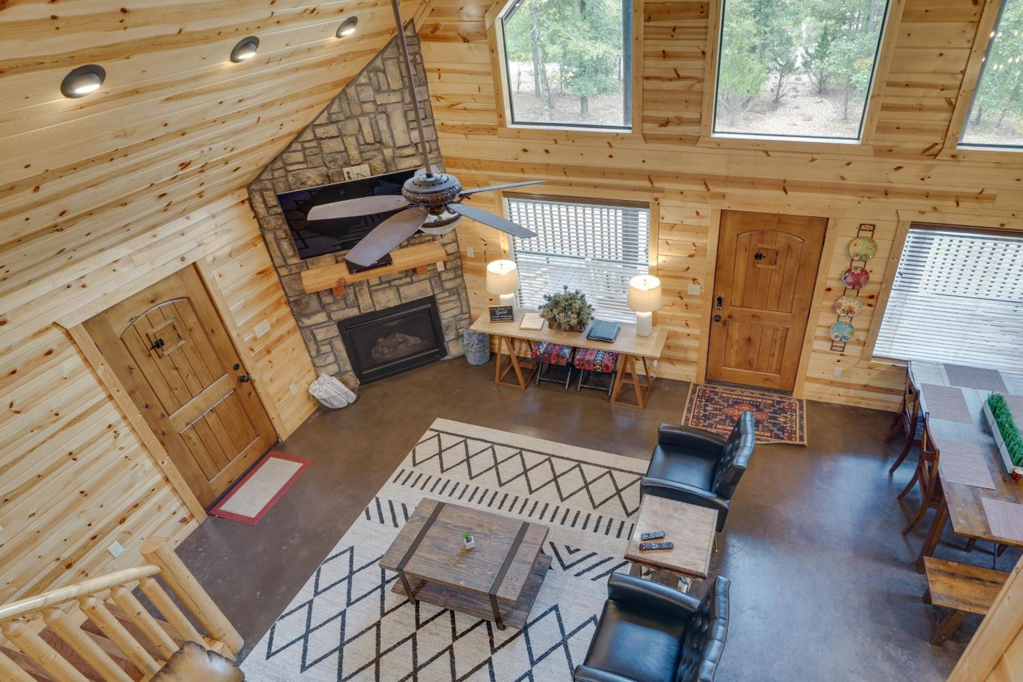 Penny Lane Lodge Broken Bow Cabin Less Than 6 Mi To Lake Exteriér fotografie
