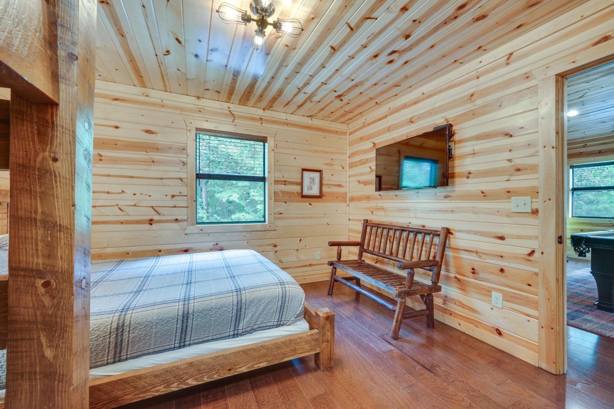 Penny Lane Lodge Broken Bow Cabin Less Than 6 Mi To Lake Exteriér fotografie