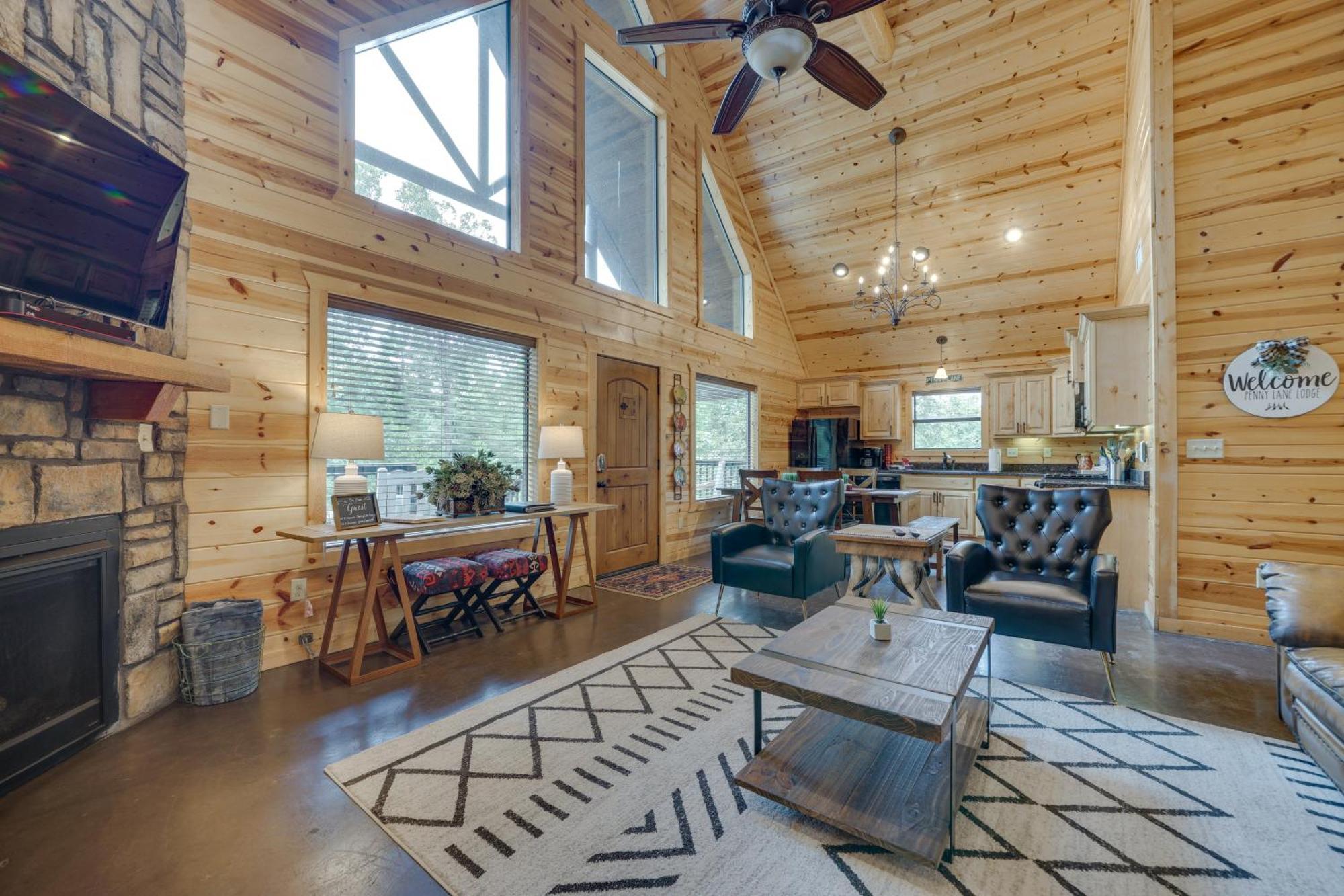 Penny Lane Lodge Broken Bow Cabin Less Than 6 Mi To Lake Exteriér fotografie