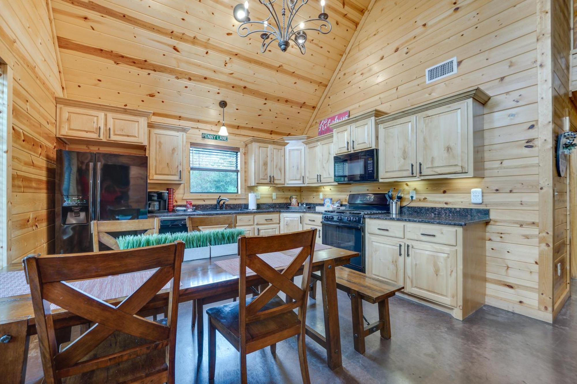 Penny Lane Lodge Broken Bow Cabin Less Than 6 Mi To Lake Exteriér fotografie