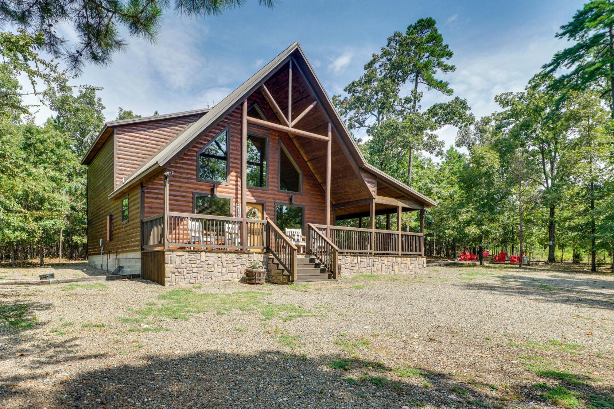Penny Lane Lodge Broken Bow Cabin Less Than 6 Mi To Lake Exteriér fotografie