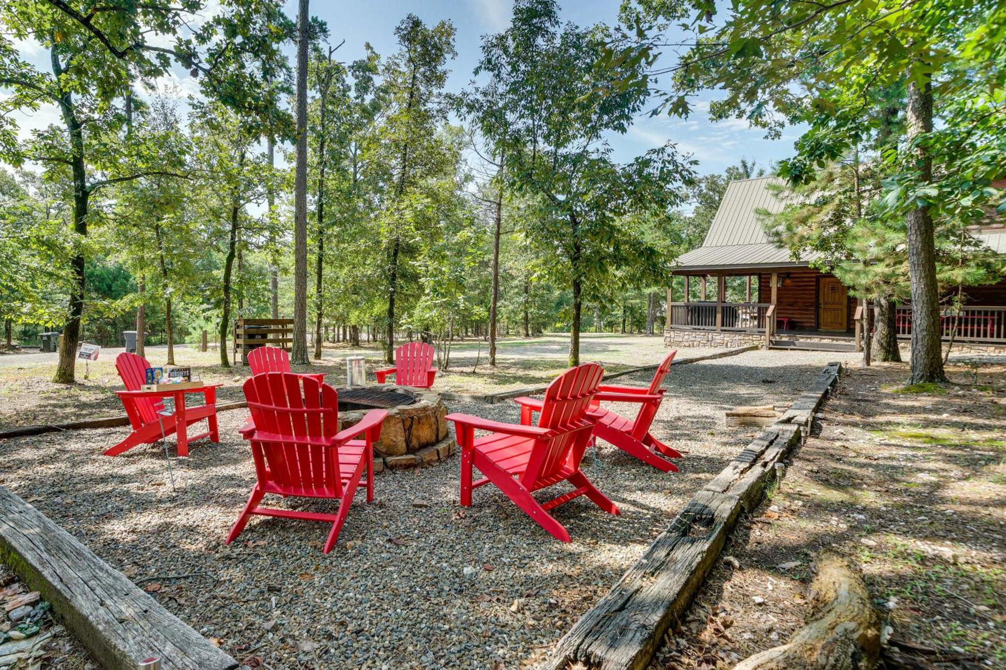 Penny Lane Lodge Broken Bow Cabin Less Than 6 Mi To Lake Exteriér fotografie